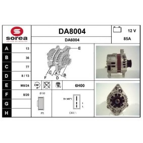 Køb Generator af SNRA DA8004 til den lave pris 1486,27 DKK