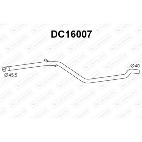 Abgasrohr von VENEPORTE DC16007