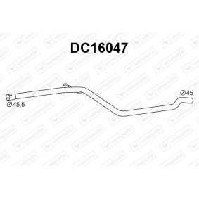 Abgasrohr von VENEPORTE DC16047