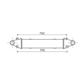 Ladeluftkühler DCA1071 von DIEDERICHS günstig für 146,33 € online kaufen