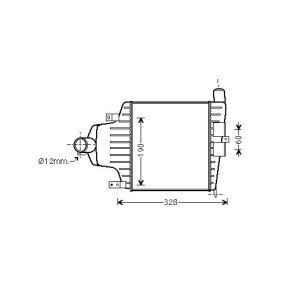 Achetez des Intercooler DIEDERICHS DCA1105 à prix pour 206,39 €