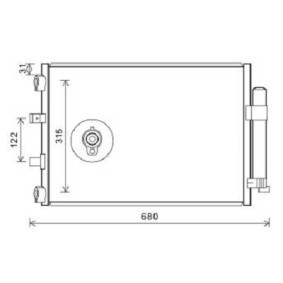 Acquista Condensatore climatizzatore da DIEDERICHS DCC1644 a buon mercato per soli 226,74 €
