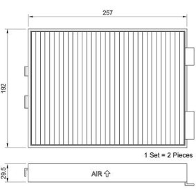 Innenraumfilter DCI1037S von DIEDERICHS günstig für 42,97 € online kaufen