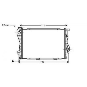 Acquista Radiatore motore da DIEDERICHS DCM1548 a buon mercato per soli 176,00 €