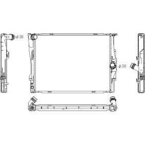 Acquista Radiatore motore da DIEDERICHS DCM1572 a buon mercato per soli 135,35 €