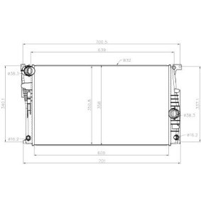 Acquista Radiatore motore da DIEDERICHS DCM1598 a buon mercato per soli 226,01 €