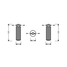 Compre Filtro deshidratador de DIEDERICHS online para Frontera A SUV (U92) a precios moderados