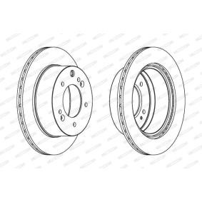 Bremsscheibe DDF1543C-1 von FERODO günstig für 52,38 € online kaufen