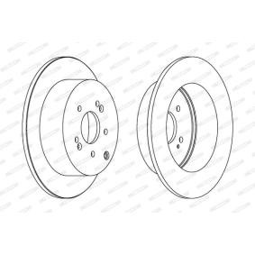 Bremsscheibe DDF1671C von FERODO günstig für 50,78 € online kaufen
