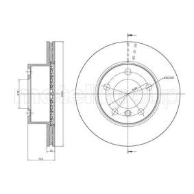 Bremsscheibe DF1071 von TRUSTING günstig für 81,54 € online kaufen