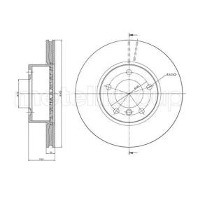 Bremsscheibe DF1073 von TRUSTING günstig für 127,13 € online kaufen