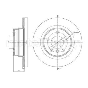 Bremsscheibe DF1093 von TRUSTING günstig für 65,60 € online kaufen