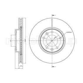 Bremsscheibe DF1457 von TRUSTING günstig für 180,74 € online kaufen