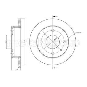 Bremsscheibe DF203 von TRUSTING günstig für 62,19 € online kaufen
