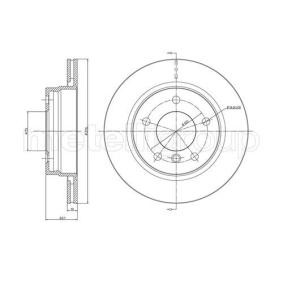 Bremsscheibe DF550 von TRUSTING günstig für 80,99 € online kaufen