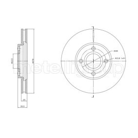 Bremsscheibe DF963 von TRUSTING günstig für 99,26 € online kaufen
