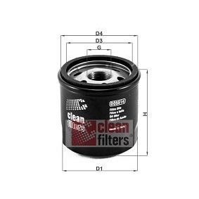 Køb Oliefilter af CLEAN FILTER DO5514 til den lave pris 51,08 DKK