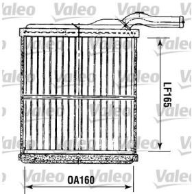 Wärmetauscher, Innenraumheizung für OPEL von VALEO