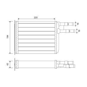Wärmetauscher, Innenraumheizung 812141 von VALEO günstig für 44,63 € online kaufen
