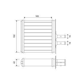 Wärmetauscher, Innenraumheizung 812145 von VALEO günstig für 40,82 € online kaufen