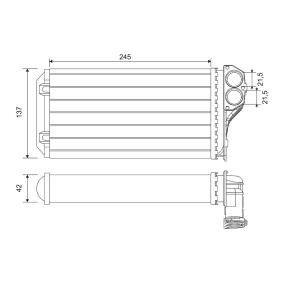 Wärmetauscher, Innenraumheizung 812322 von VALEO günstig für 39,28 € online kaufen