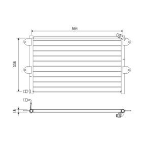Klimakondensator 816908 von VALEO günstig für 75,59 € online kaufen