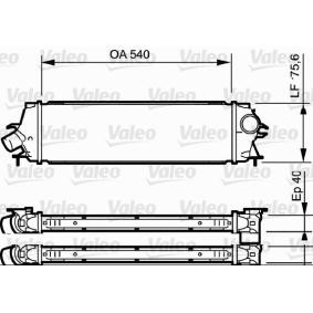 Köp Intercooler av VALEO 818771 till det låga priset 1592,84 kr