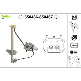 Fensterheber 850466 von VALEO günstig für 115,22 € online kaufen