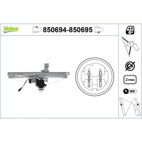 Fensterheber 850694 von VALEO günstig für 137,61 € online kaufen