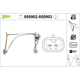 Compre Elevador de vidro da VALEO 850902 a um preço baixo por 146,66 €