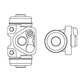 Radbremszylinder für TOYOTA von BOSCH