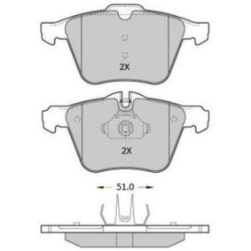 Compre Pastilhas de travão da FREMAX FBP-1811 a um preço baixo por 32,45 €