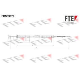 Handbremsseil FBS09079 von FTE günstig für 22,24 € online kaufen