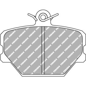 Achetez des Plaquettes de frein FERODO RACING FCP1162H à prix pour 203,27 €