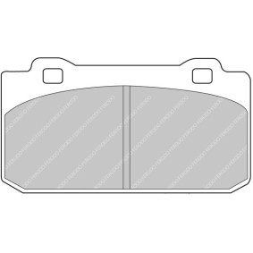 Compre Pastilhas de travão da FERODO RACING FCP441R a um preço baixo por 153,20 €