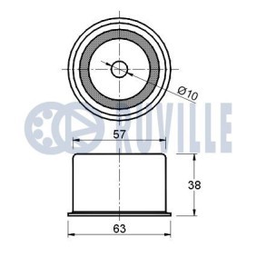 Spannarm, Keilrippenriemen 55157 von RUVILLE günstig für 130,41 € online kaufen