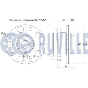 Zahnriemensatz 5530270 von RUVILLE günstig für 33,67 € online kaufen