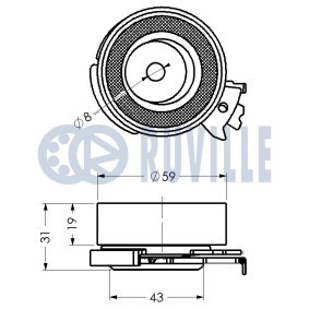 Zahnriemensatz 5542670 von RUVILLE günstig für 46,60 € online kaufen