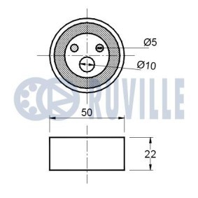 Zahnriemensatz 5542870 von RUVILLE günstig für 33,12 € online kaufen
