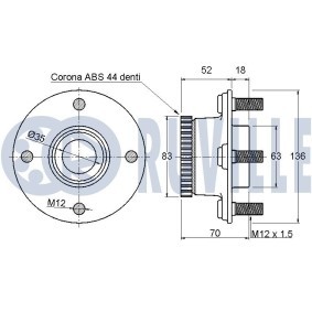 Zahnriemensatz 5545471 von RUVILLE günstig für 48,91 € online kaufen