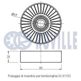 Zahnriemensatz 5580175 von RUVILLE günstig für 18,74 € online kaufen