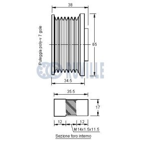 Zahnriemensatz 5582270 von RUVILLE günstig für 54,66 € online kaufen