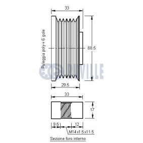 Zahnriemensatz 5582271 von RUVILLE günstig für 52,94 € online kaufen