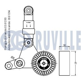 Zahnriemensatz 5582671 von RUVILLE günstig für 48,74 € online kaufen
