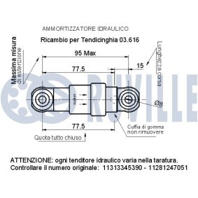 Umlenk- / Führungsrolle, Keilrippenriemen 55841 von RUVILLE günstig für 50,41 € online kaufen