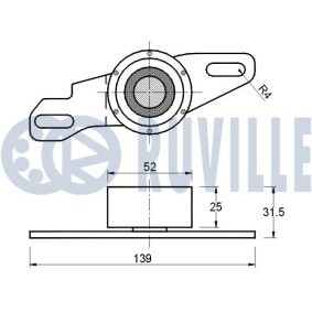 Umlenk- / Führungsrolle, Keilrippenriemen 55847 von RUVILLE günstig für 17,13 € online kaufen