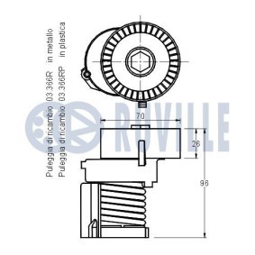 Wasserpumpe + Zahnriemensatz 55850721 von RUVILLE günstig für 94,68 € online kaufen
