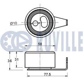 Zahnriemensatz 5587870 von RUVILLE günstig für 57,22 € online kaufen