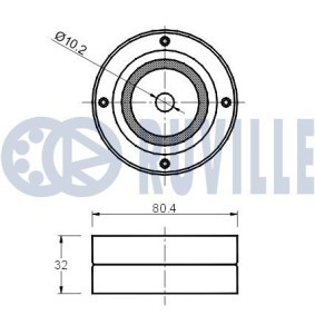 Spannarm, Keilrippenriemen 55880 von RUVILLE günstig für 29,39 € online kaufen