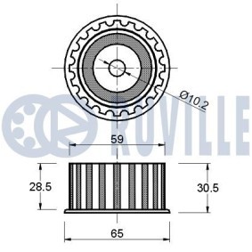 Zahnriemensatz 5592173 von RUVILLE günstig für 52,14 € online kaufen